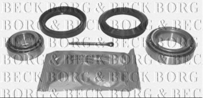 BORG & BECK bwk038 -  Комплект подшипника ступицы колеса
